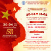 LỊCH NGHỈ LỄ 30/4 - 1/5/2025